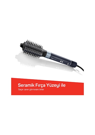 Arzum Revolution Bldc Ionic Hava Üflemeli Saç Şekillendirici 6 Farklı Başlıklı - Ar5166 Siyah