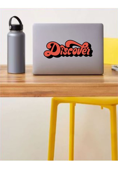 Discover Sticker - 4x4 Off Road Adventure Kamp Avcı Sticker - Araba Oto Cam Karavan Motosiklet Sticker - 00050 12x4 Cm