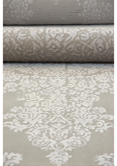 Kashe Halı Harmony 6039 Gri Salon Halısı Oturma Odası Halısı Koridor Halısı Mutfak Halısı Modern Makine Halısı Gri 3