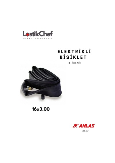 Elektrikli Bisiklet İç Lastik 16x3.00