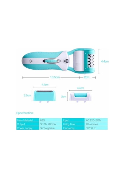Pazarız Rf3052 Çok Amaçlı Epilatör 3 In 1