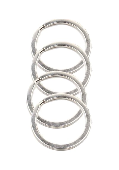 Zincirsiz Boş Yassı Model Anahtarlık Halkası 3.1 Cm (50 Adet) G N11.22237