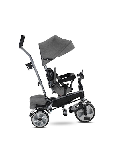 Babyhope Star Üç Teker Bisiklet Bh-9500 Ebeveyn Kontrollü Şişme E Kahverengi