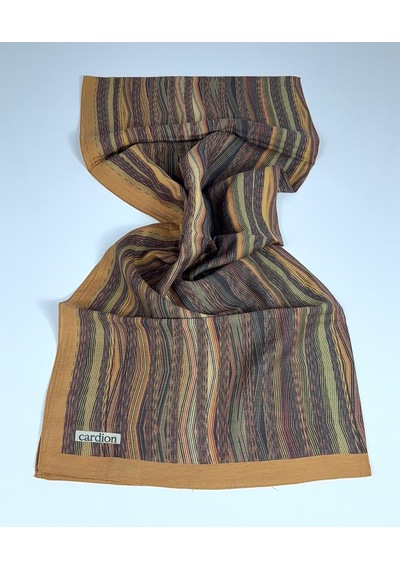 Cardion Pamuk İpek Şal - 70 X 180 - 06303 Hardal