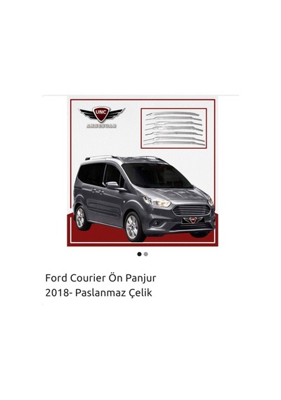 Ford Courier 2018 Ve Sonrası Uyumlu Ön Panjur Izgara Onkar Otk-24357