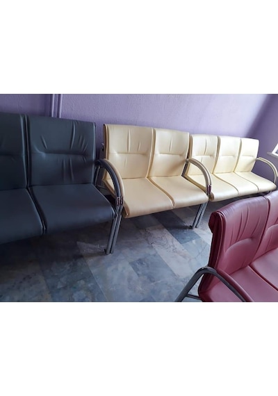 Yarenofıs Clas Ikili Bekleme Koltuk,Ofis Bekleme Sandalyesi,Iki Kısılık