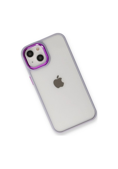 Apple Apple iPhone Uyumlu 14 Plus Kılıf Dora Kapak - Lila