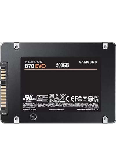 500 Gb 870 Evo Samsung 2.5 Sata3 Mz-77e500bw  560-530 Mb/s Samsung Tr Garantılı