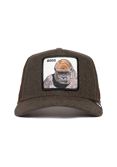 Goorin Bros. Boss Energy Goril Figürlü Şapka 101-1063 Kahverengi