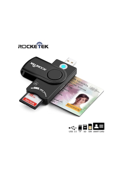Sge Usb Sim Kart Kimlik Kartı Banka Kartı Hafıza Kartı Okuyucu