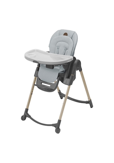 Maxi-Cosi Minla 6'sı Bir Arada  Ahşap Görünümlü Mama Sandalyesi Beyond Grey Eco