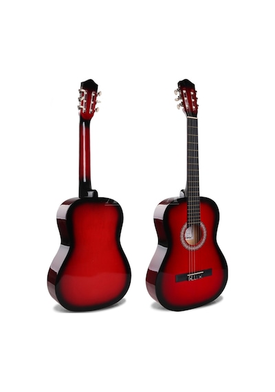 Arriva Tam Boy 4/4 Klasik Gitar Seti 39''  Kırmızı