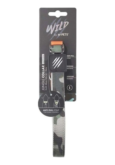 M-pets Wild Jungle Collar Köpek Boyun Tasması L Çok Renkli