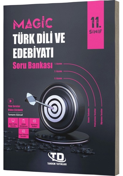 11. Sınıf Magic Türk Dili Ve Edebiyatı Yeni Nesil Soru Bankası
