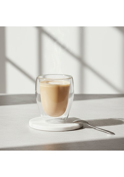 Glass İn Love Çift Cidarlı Borosilikat Bardak - 350 Ml Şeffaf