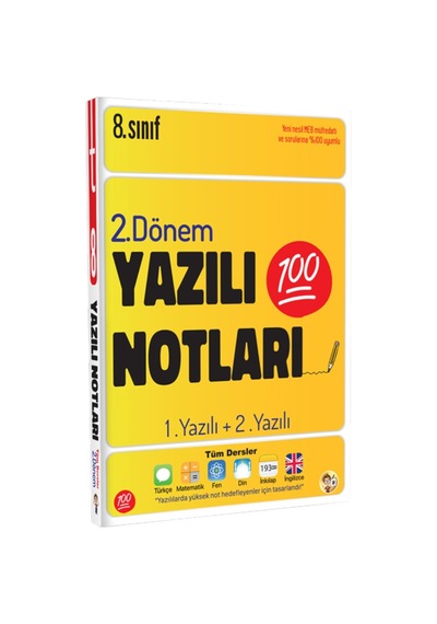 Tonguç 8. Sınıf Yazılı Notları Set 2 Kitap - 1 Ve 2 Dönem Yazılı Tonguç 8. Sınıf Yazılı Notları Set 2 Kitap - 1 Ve 2 Dönem Yazılı