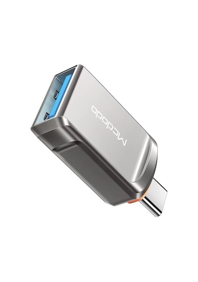 Mcdodo Ot-8730 Usb'Den Type-C'Ye Dönüştürücü Soket-Gri