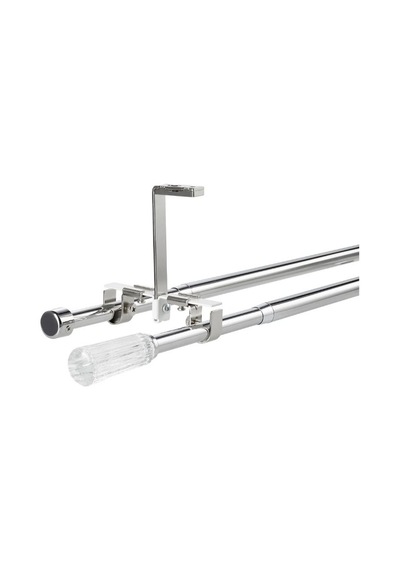 Ikea Soldvärgmal Rustik Korniş 120-210 Cm 19 Mm Krom