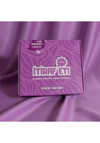 İtiraf Et Kızlar Gecesi Kart Oyunu 45 Eğlenceli Soru Kartı Kadınlar Arası Parti Oyunu Seti