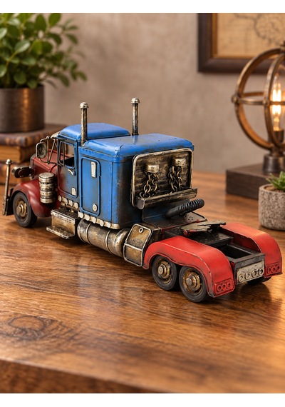 Dekoratif Metal Tır Ford Classic Kamyon Retro Renk