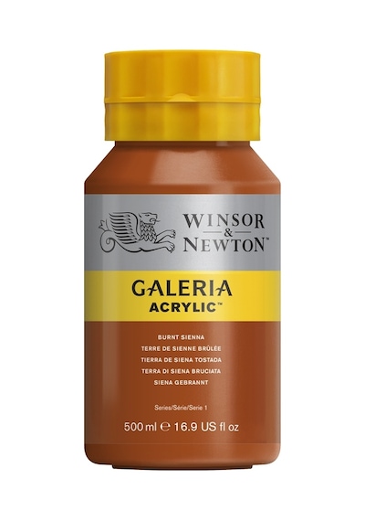 Winsor & Newton Galeria Akrilik Boya 500Ml N 074 Burnt Sienna