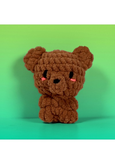 Bakgelal Amigurumi Ayı Yapım Kiti Aile Ve Çocuk Aktivite Seti Başlangıç Seviyesi Tığ Örgü Seti