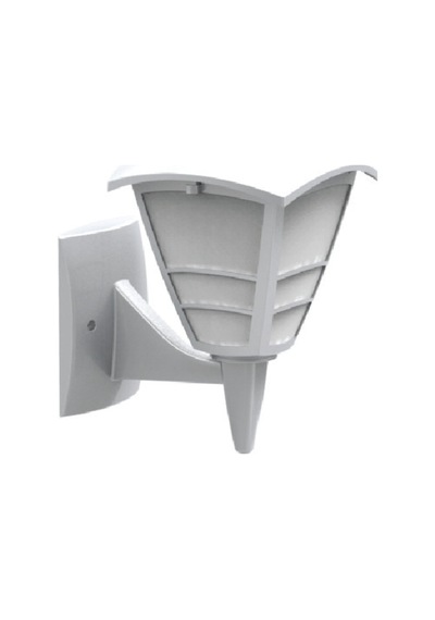 Horoz 400-020-133 Yonca2 Bahçe Armatürü (Beyaz) E27 Diğer