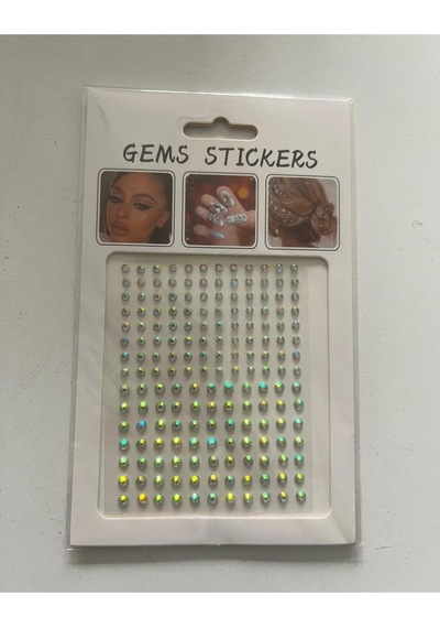 Face Gems Asortik Yapışkanlı Yüz Taşı Seti
