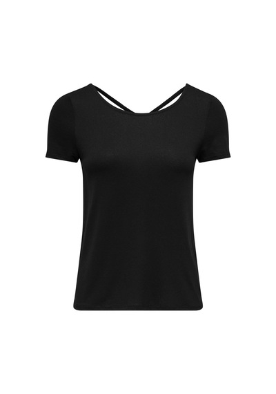 Only Onlbera Siyah Kadın T-shirt 15368588 Siyah