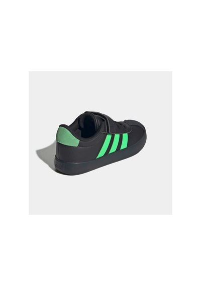 Adidas Vl Court 3.0 El C Unisex Çocuk Sneaker Kk4548 Siyah / Screaming Yeşil / Carb Adidas Vl Court 3.0 El C Unisex Çocuk Sneaker Kk4548 Siyah / Screaming Yeşil / Carb