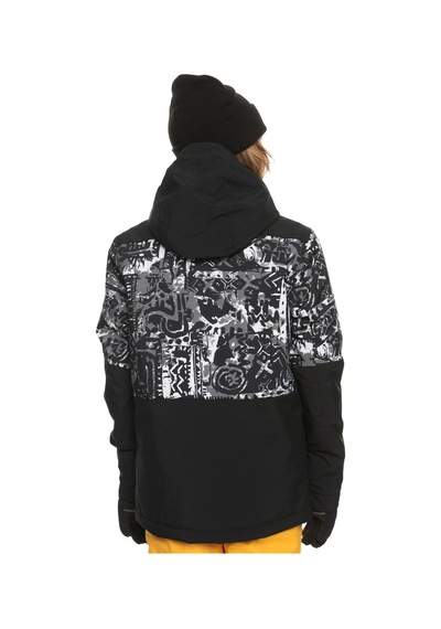 Quiksilver Quıksılver Mıssıon Prınted Block Çocuk Snowboard Montu Siyah