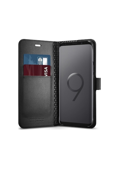 Spigen Galaxy Uyumlu S9 Kılıf Hybrid Armor Graphite Gray