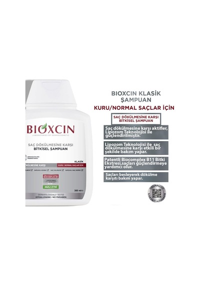 Bioxcin Genesis Kuru Ve Normal Saçlar İçin Şampuan 300 Ml + 100 Ml Şampuan Hediye