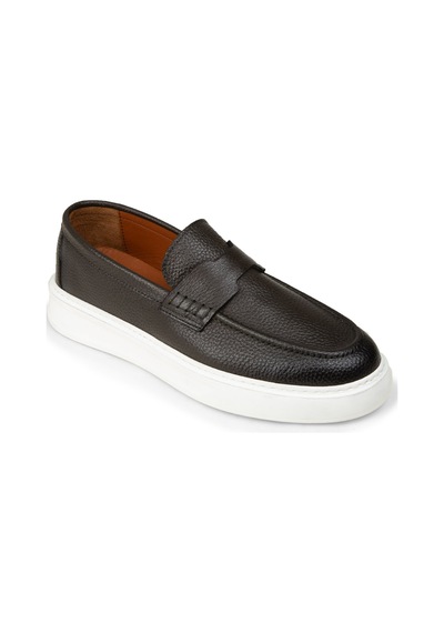 Deery Erkek Hakiki Deri Haki Loafer Ayakkabı - 02043mhakp01 Haki