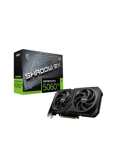 Msı Geforce Rtx5060tı 16g Shadow 2x Oc Plus 16gb Gddr7 128bıt 1xhdmı 3xdp Ekran Kartı
