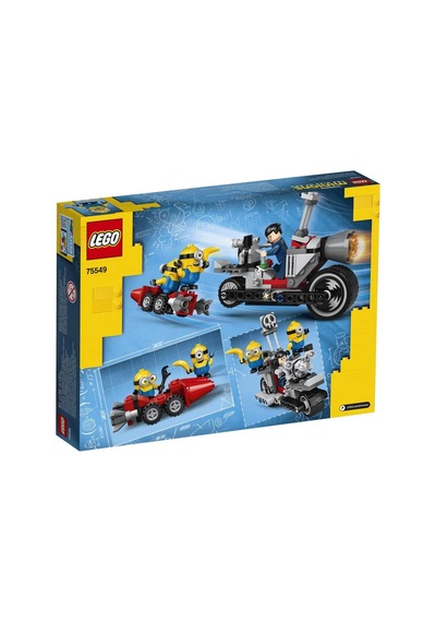 LEGO Minions 75549 Durdurulamaz Motosiklet Takibi 136 Parça