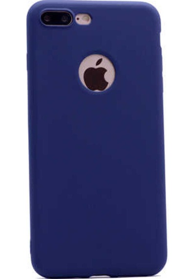 Apple Uyumlu iPhone 7 Plus Kılıf Zore Premier Silikon Kapak Lacivert