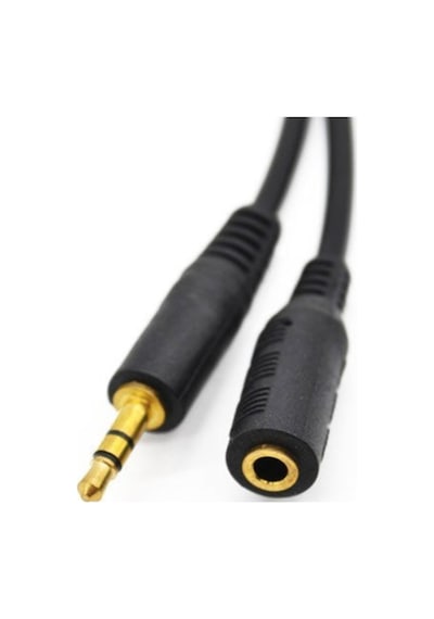 3.5 Mm Stereo Dişi Erkek Kulaklık Ses Uzatma Kablosu 5M