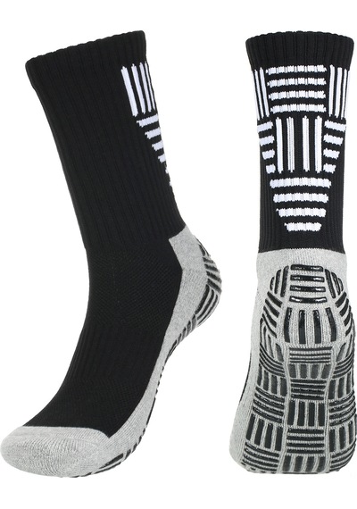 Padalink F13 Orta Boy Futbol Çorabı - Nefes Alabilir Kumaş, Esnek Yapı Siyah, L Boy Siyah