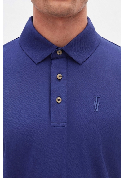 Twn Slim Fit Mor Pike Dokulu T-shirt 4ec146011784m M01