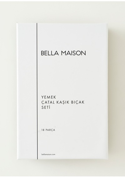 Bella Maison Floransa 36 Parça Çatal Kaşık Bıçak Seti Silver Silver