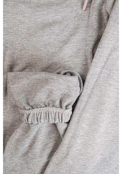 Defys Kadın Lastikli Paça Cepli Regular Fit Jogger Eşofman Altı Gri Melanj - 499066047 GRİ MELANJ Defys Kadın Lastikli Paça Cepli Regular Fit Jogger Eşofman Altı Gri Melanj - 499066047 GRİ MELANJ