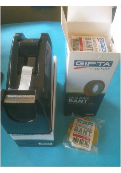 Bant Makinası 33 Mt Siyah ve Gıpta Bant 33 M 12 Adet