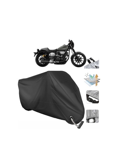 Yamaha Xv950 Racer Motor Branda (Bağlantı, Kilit Uyumlu)-Siyah (457276866)