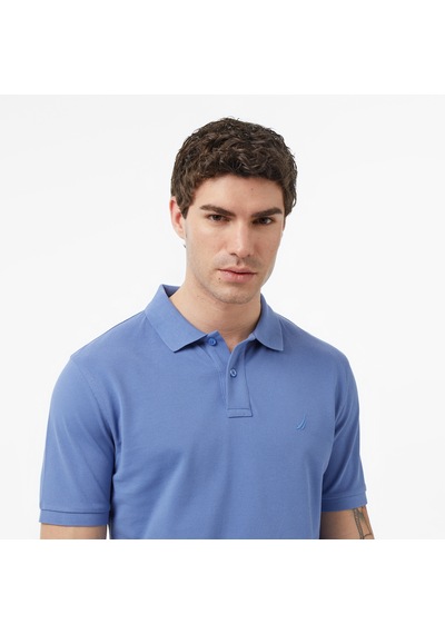 Nautica Erkek Mavi Regular Fit Polo Yaka T-shirtdüzk65002t