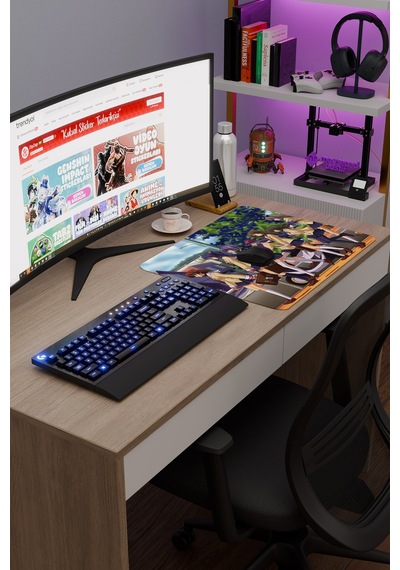 Clannad After Story Anime V4 - 48x40 Xl Gaming Kauçuk Kaymaz Taban Mouse Pad Fare Altlığı