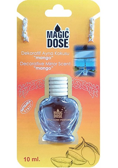 3 Adet Magic Dose Ahşap Oto Kokusu Mango