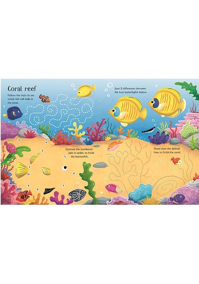 Wipe Clean Aquarium Activities Usborne