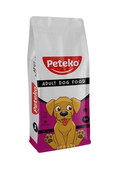 Peteko Kuzulu ve Pirinçli Yetişkin Köpek Kuru Maması 15 KG