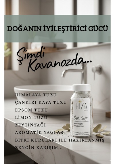 Doğal Yağ İçerikli Nane Okaliptüs Banyo Tuzu 150 Gr 150 Gr Diğer